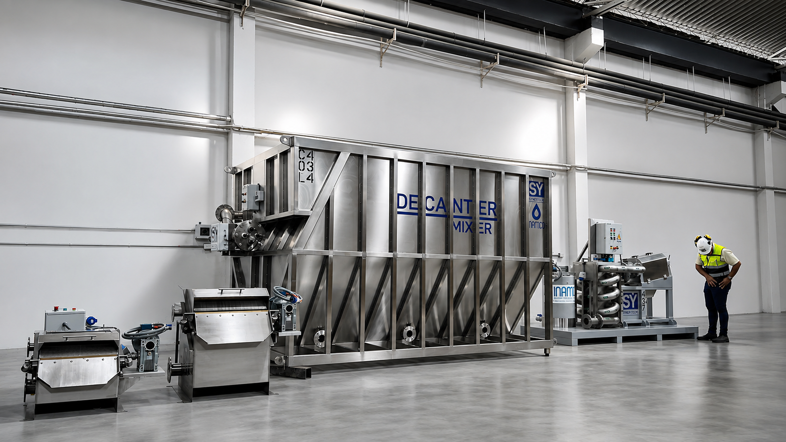 Planta contenedorizada para tratamiento de aguas residuales y agua potable COD 434: INAMCO