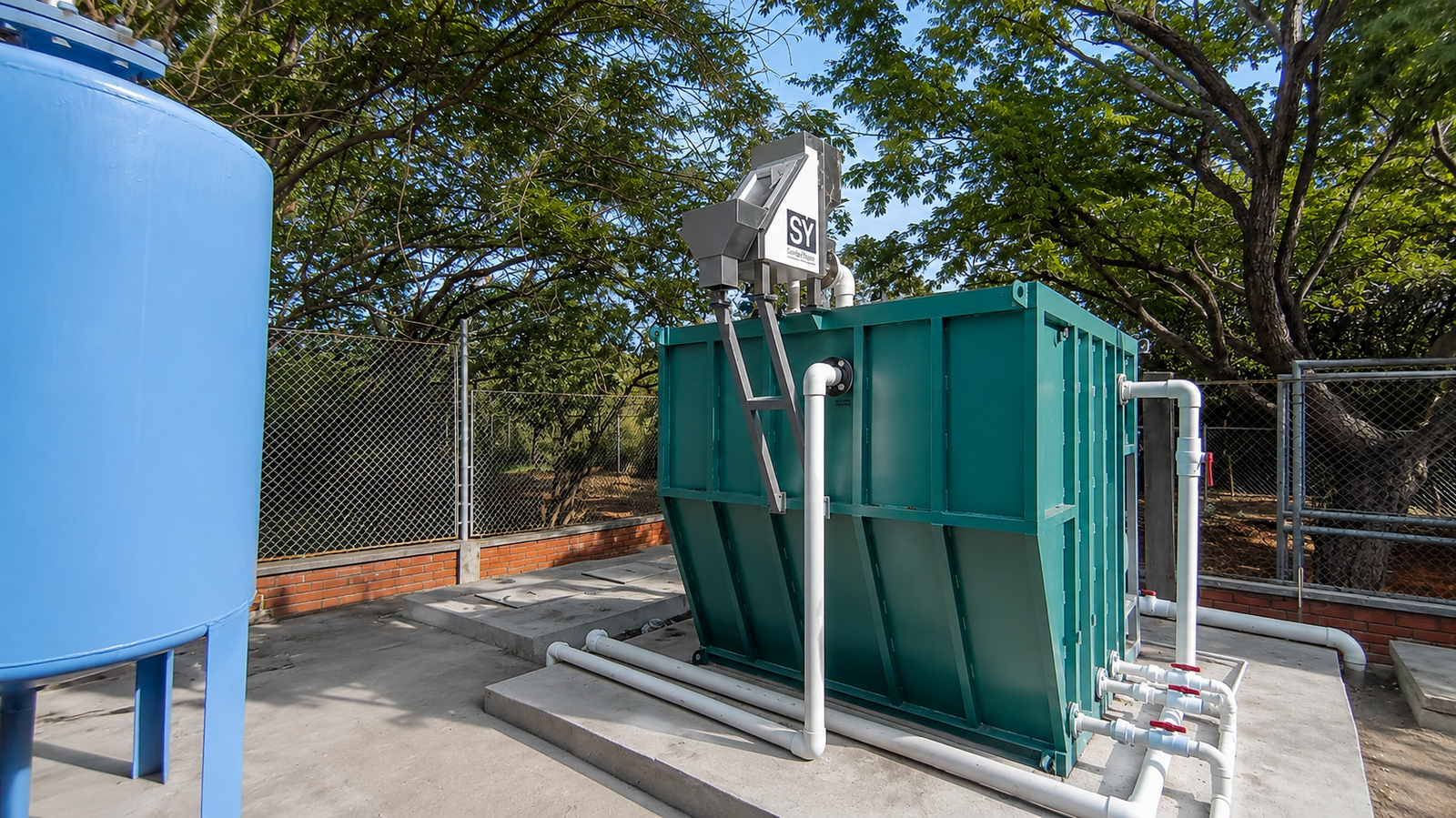 Planta contenedorizada para tratamiento de aguas residuales y agua potable COD 469: FIDECOMISO CONSORCIO ATENCIÓN SILVESTRE